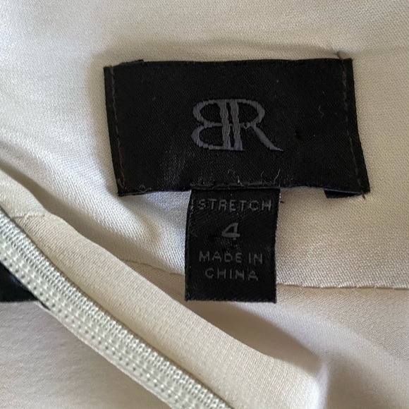 Banana Republic Monogram Collection Form Fitting Silk Dress Size 4 - Picture 12 of 14